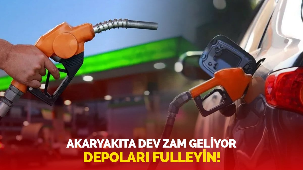 Bu akşam herkes benzin istasyonlarında kuyruk olacak! Dev zam geliyor: Depoları fulleyin