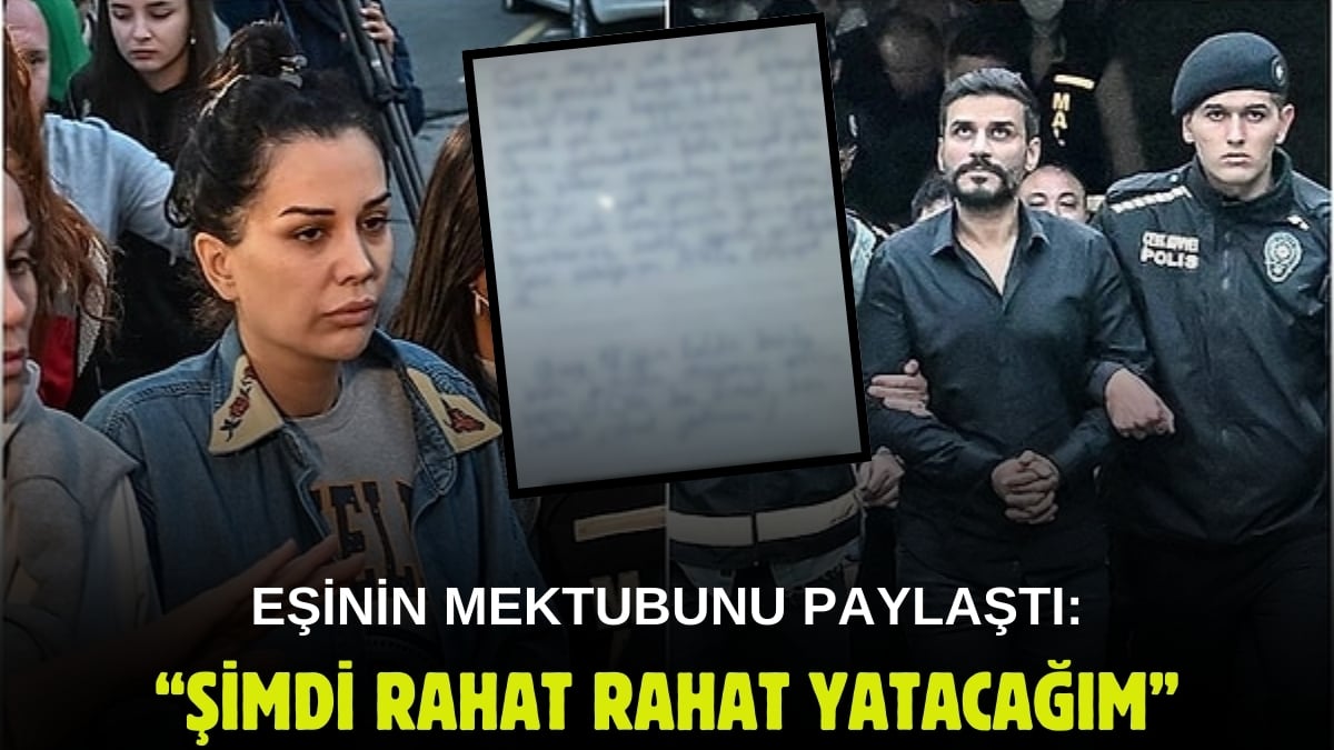 Dilan Polat’tan cezaevi anıları! Eşinin yazdığı mektubu ilk kez paylaştı: “Şimdi rahat rahat yatacağım”