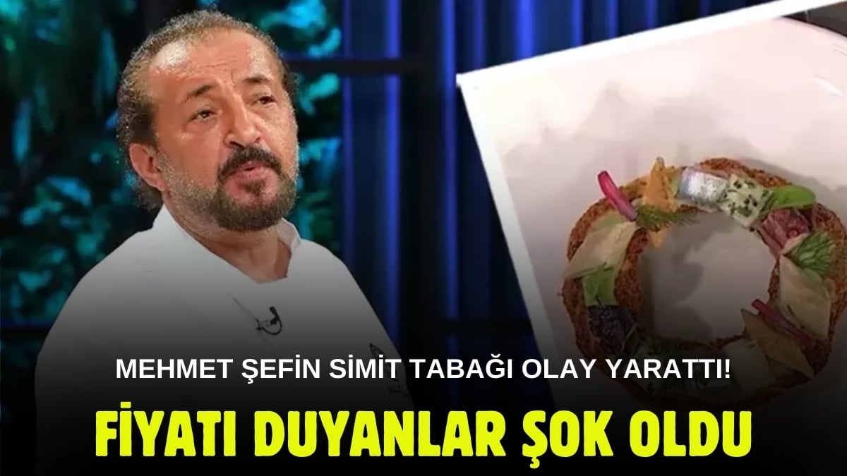 Mehmet Yalçınkaya’nın simit tabağının fiyatı dudak uçuklattı! Yarışmacılardan yapması istemişti: Fiyatı şok etti