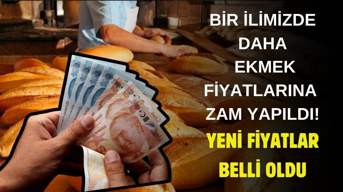 Ocak ayı gelmeden zam yağmuru başladı! Bir ilimizde daha ekmeğe zam: Yeni fiyatlar belli oldu