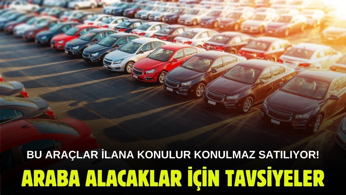 İlana konulur konulmaz satılıyor! İkinci el araçlarda en az süre ilanda kalan otomobiller belli oldu