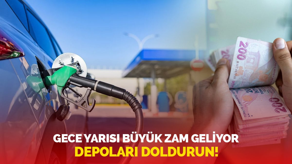 Bu gece yarısına kadar depoları doldurun, motorine büyük zam geliyor! Ankara, İstanbul, İzmir zamlı motorin fiyatları