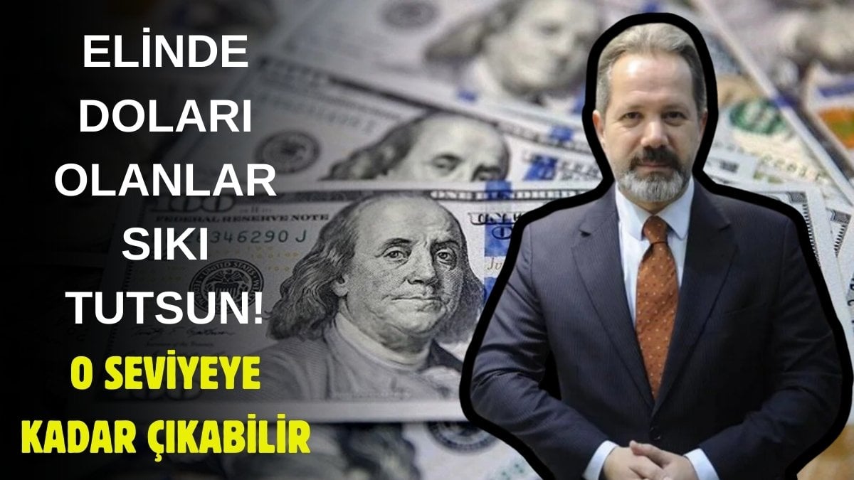 Bu sefer altın değil dolar yatırımcılarına seslendi! Elinde doları olanlar sıkı tutsun: O seviyeye kadar çıkabilir