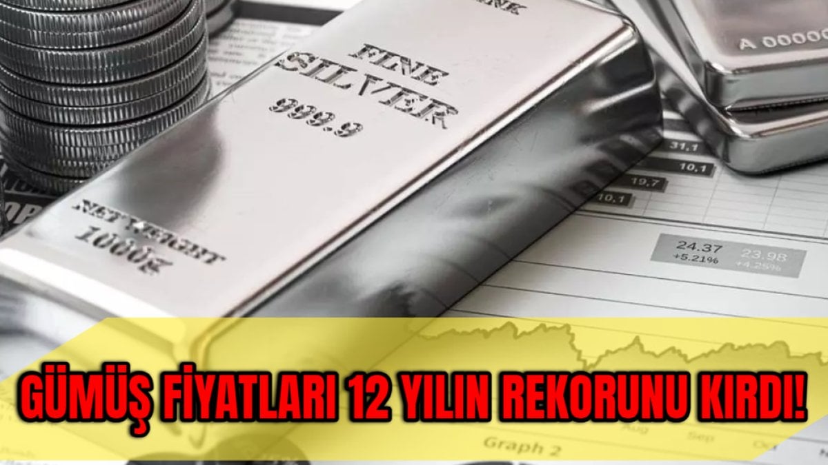 12 senenin en yüksek seviyesi! Ne dolar ne altın… Gümüş rekora koşuyor: O rakamı aştı