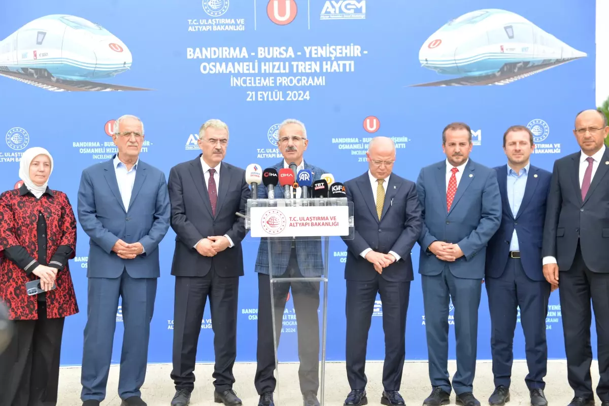 Bursa-Ankara Hızlı Tren Projesi 2025’te Tamamlanacak