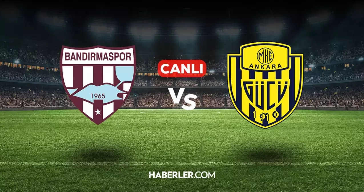 Bandırmaspor Ankaragücü maçı CANLI izle! (ŞİFRESİZ) Bandırmaspor Ankaragücü maçı hangi kanalda, canlı yayın nerede ve nasıl izlenir?