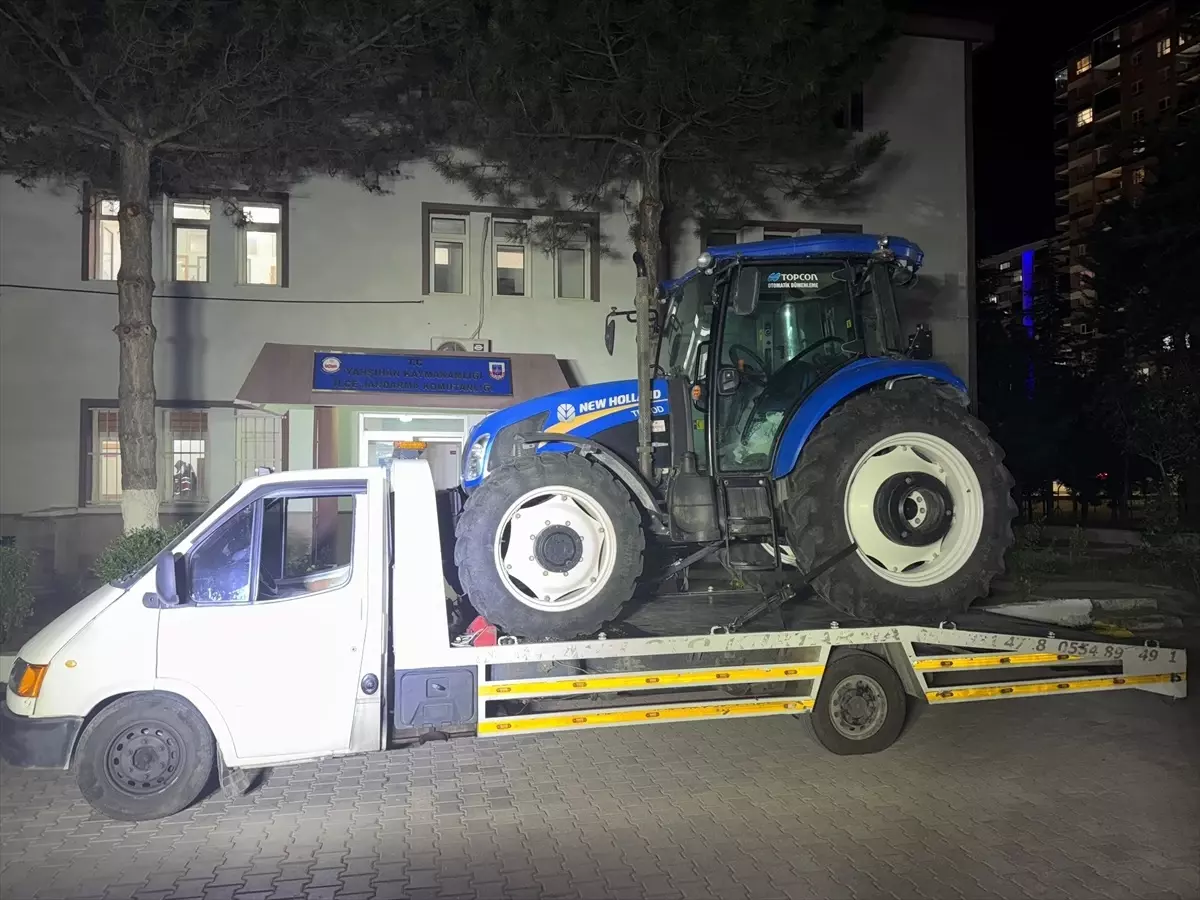 Aydın’dan Çalınan Traktörle Kırıkkale’de Yakalanan Zanlı Tutuklandı