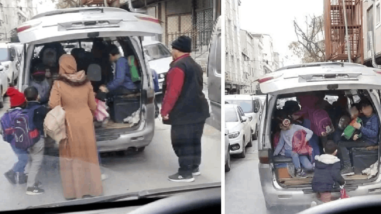 Diyarbakır’da Skandal Görüntü, Öğrencileri Bagajda Taşıdılar