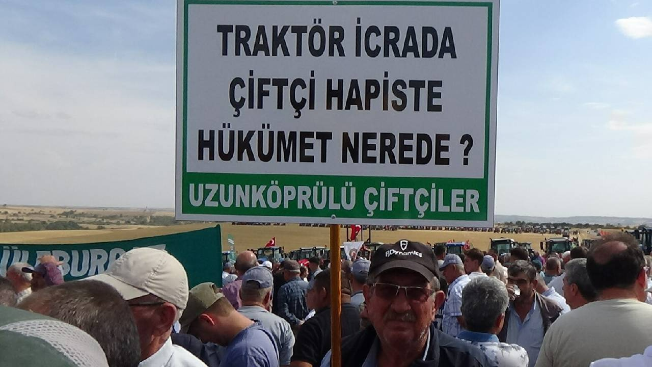 Edirne’de Üreticilerden Ayçiçek Fiyatlarına Tepki: Traktör İcrada, Çiftçi Hapiste, Hükümet Nerede?