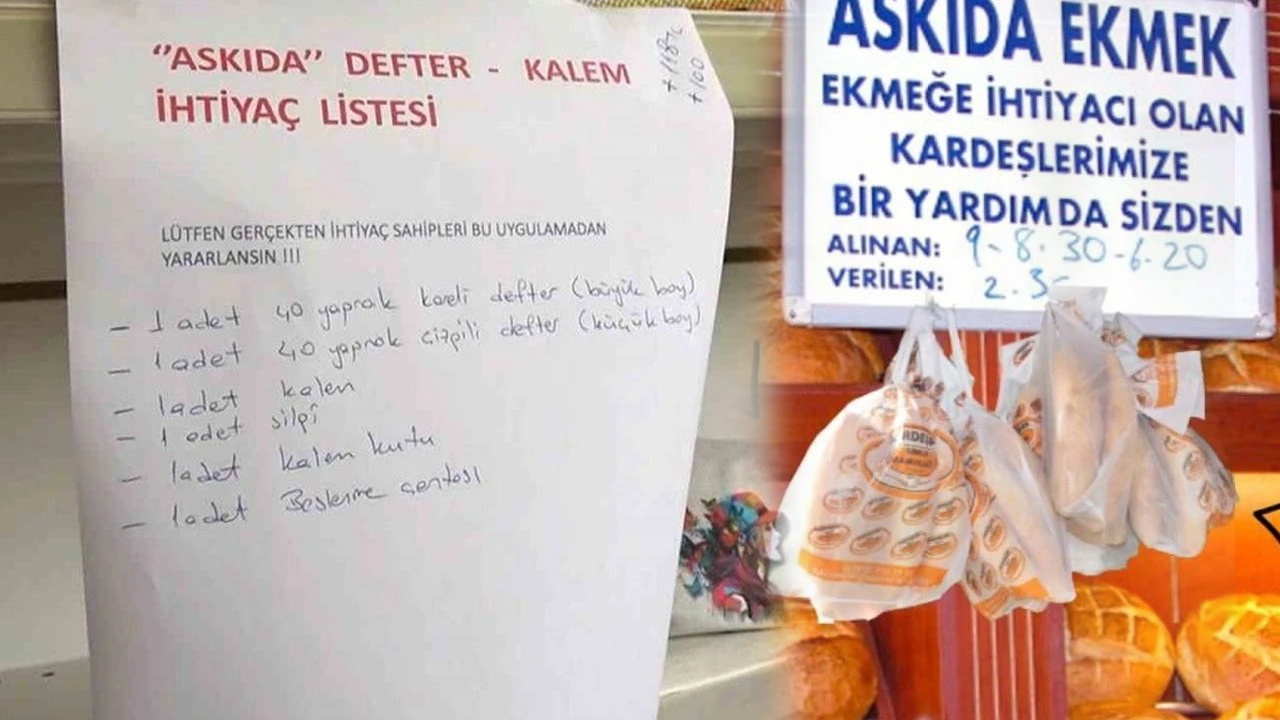 Gıda, Kıyafet, Kırtasiye Ürünleri… Türkiye’de Hayat Artık ‘Askı’da!