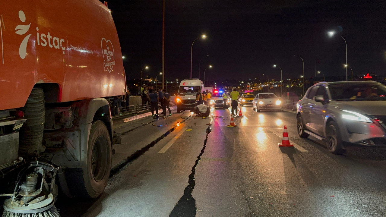 Haliç Köprüsü’nde Feci Kaza! 1 Ölü