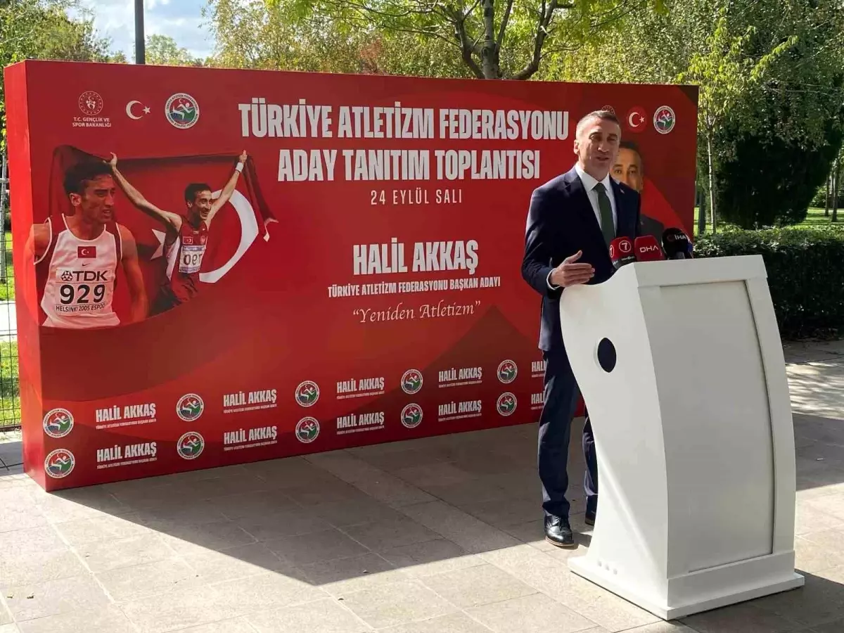 Halil Akkaş, Türkiye Atletizm Federasyonu Başkan Adaylığını Açıkladı