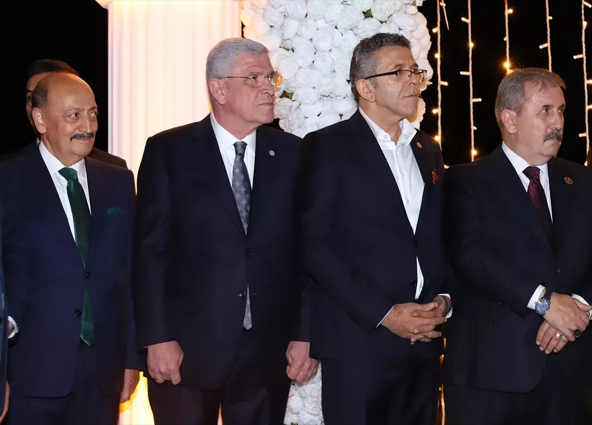 İYİ Parti Genel Başkanı Dervişoğlu, Nikah Şahidi Oldu