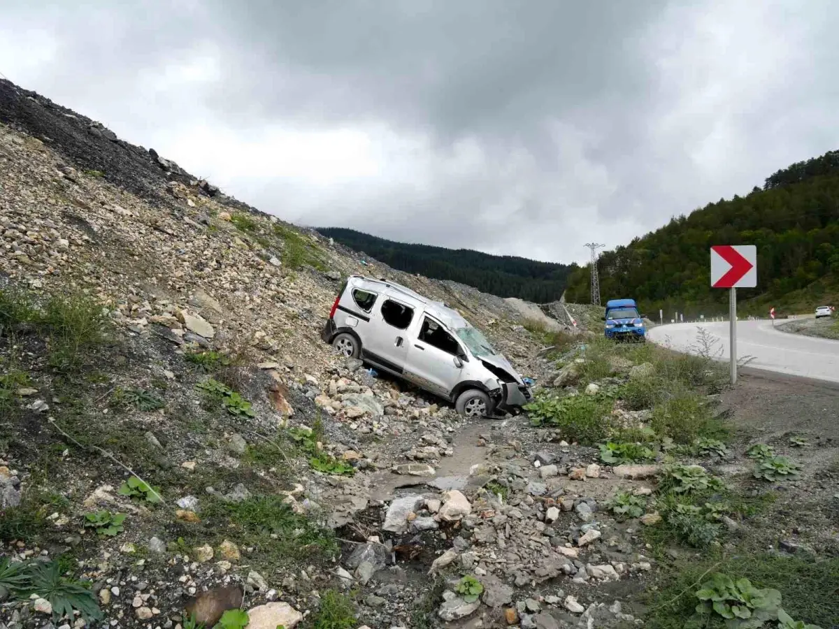 Ankara-Kastamonu kara yolunda trafik kazası: 5 yaralı