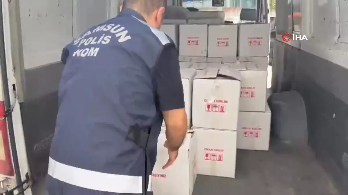 Sahte içki yapımında kullanılan 2 ton etil alkol ele geçirildi