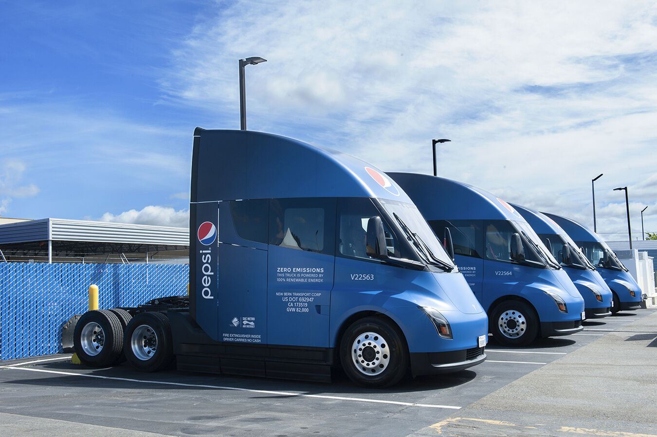 Tesla is delivering 50 more Semi units to PepsiCo