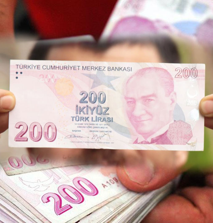 Büyük banknot dönemi: Tedavüldeki banknotların yüzde 80’i 200 TL!