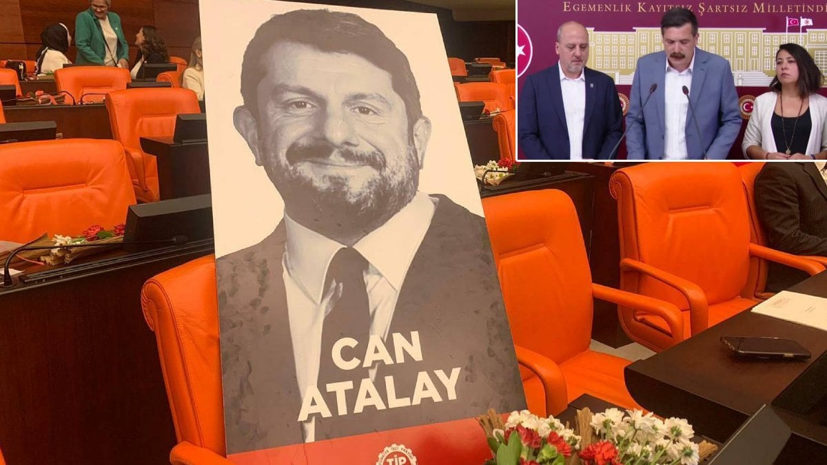 TİP’ten ‘Can Atalay’ protestosu: Meclis açılış törenine katılmadı