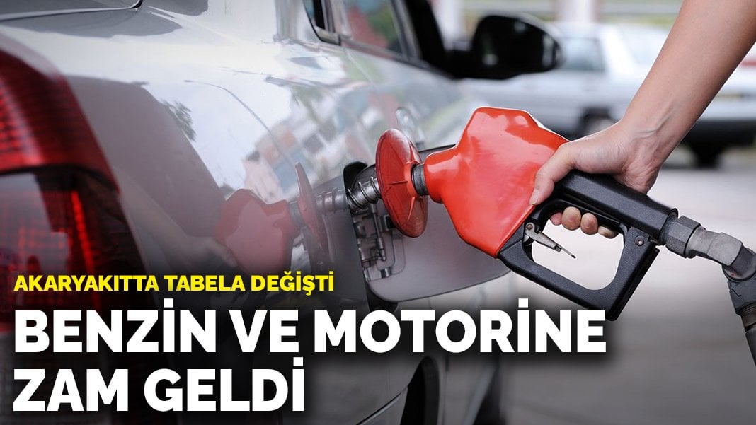 Akaryakıtta tabela değişti: Benzin ve motorine zam geldi | 2 Ekim güncel akaryakıt fiyatları