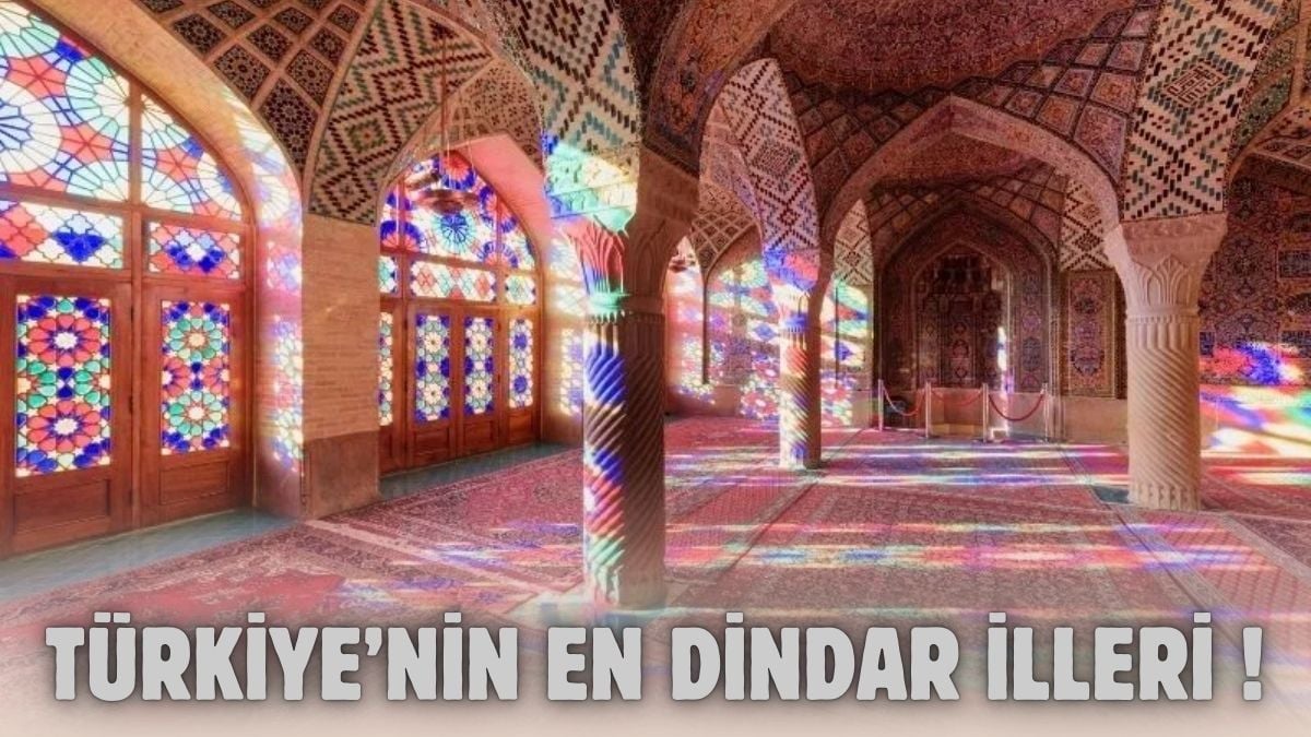 Bu sefer iller cami sayısına göre sıralandı, Türkiye’nin en dindar ili belli oldu! Bakın ilk sıraya hangi şehir yerleşti?