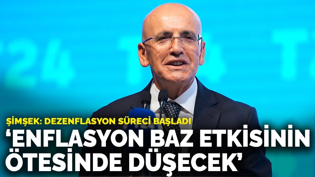 Şimşek: Enflasyon baz etkisinin ötesinde düşecek