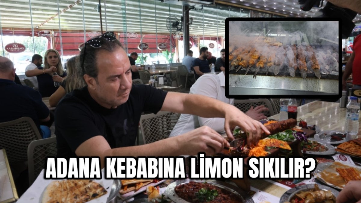 Adana kebabına limon sıkılarak mı yenilir? Tartışma konusu olmuştu: Kebap ustası son noktayı koydu