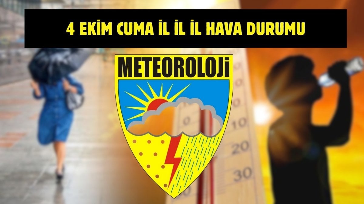 Meteoroloji yeni verileri paylaştı! Sonbaharı yaşamadan kışa geçtik: İşte 4 Ekim Türkiye geneli hava durumu