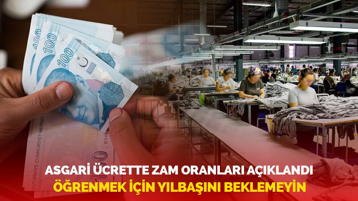 Asgari ücrete ne kadar zam yapılacak? Piyasanın en güvenilir ismi açıkladı: Rakamı öğrenmek için Ocak ayını beklemeyin