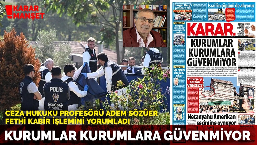 Kurumlar kurumlara güvenmiyor