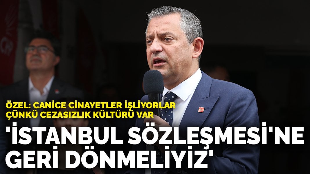 Özel: Canice cinayetler işliyorlar çünkü cezasızlık kültürü var ‘İstanbul Sözleşmesi’ne geri dönmeliyiz’