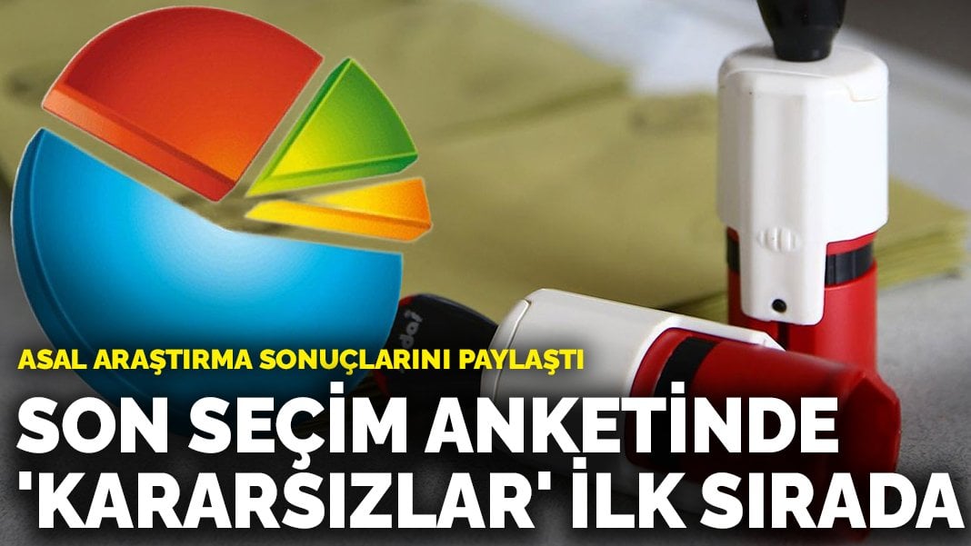 Asal Araştırma anket sonuçlarını paylaştı: Bu pazar seçim olsa hangi partiye oy verirsiniz?