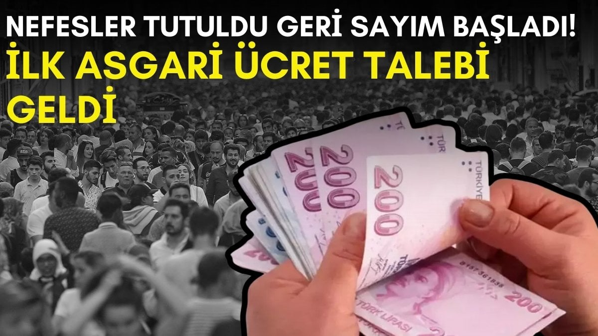 Patronlardan asgari ücretle ilk zam talebi geldi! O rakamı görenlerin aklı başından uçacak