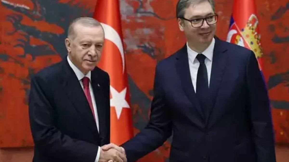 Erdoğan, Sırbistan Cumhurbaşkanı Vucic ile görüştü