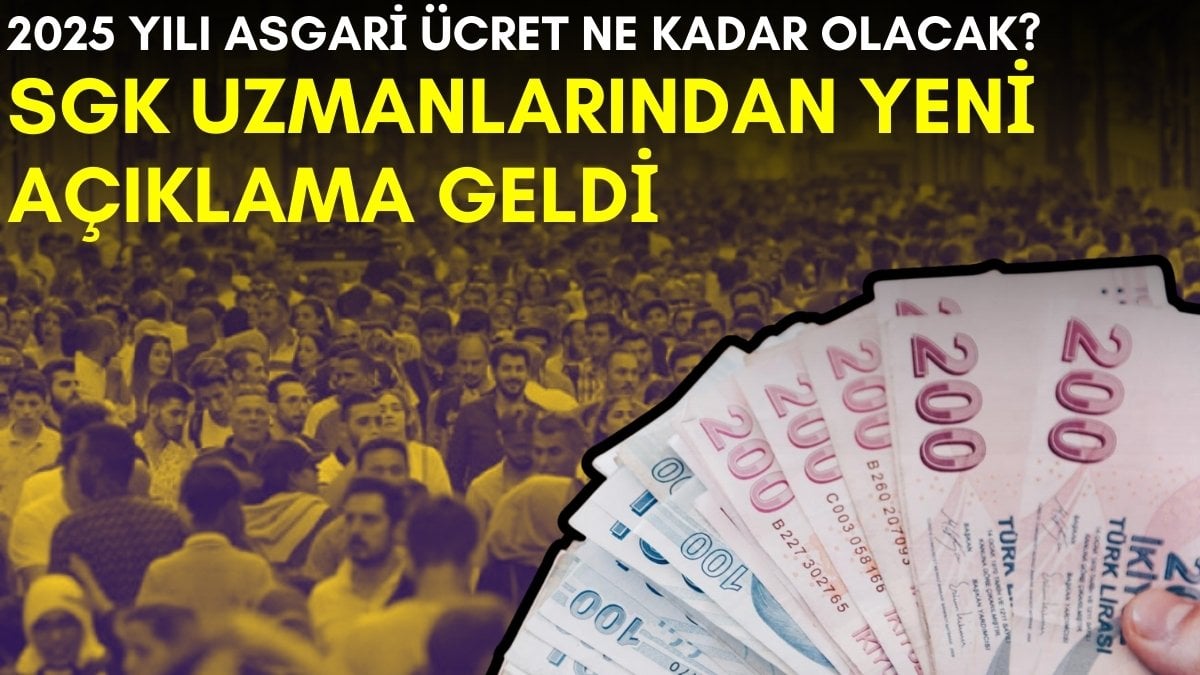 Ekonomistler, işverenler, SGK uzmanları o rakamları işaret etti! İşte 2025 asgari ücrette beklenen zam oranı