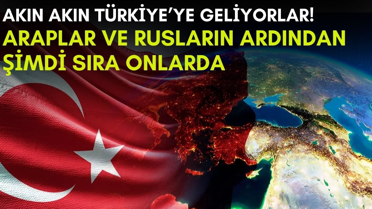 Araplar ve Ruslardan sonra sıra onlarda! Rota Türkiye’ye çevrildi, akın akın geliyorlar