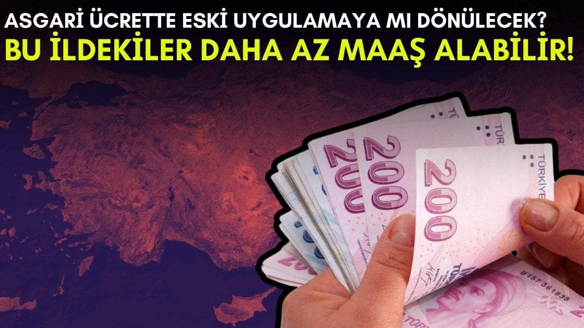 Bu üç ildekiler daha az asgari ücret alacak! Eski uygulama yeniden gündemde: Patronlar istedi