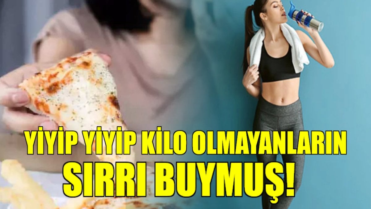 Yiyip yiyip kilo almayanların sırrı buymuş! Bir bardağı bile metabolizmayı makine gibi çalıştırıyor