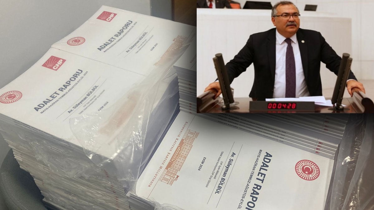 CHP’li Vekilin hazırladığı kitaba Meclis yasağı: Bülbül’ün “Adalet Raporu” nun dağıtımı engellendi