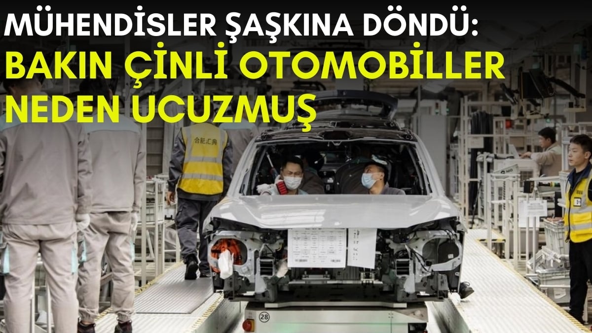 Çinli otomobiller bu yüzden ucuzmuş! Sırları ortaya çıktı: İşte mühendisleri şaşkına çeviren detay