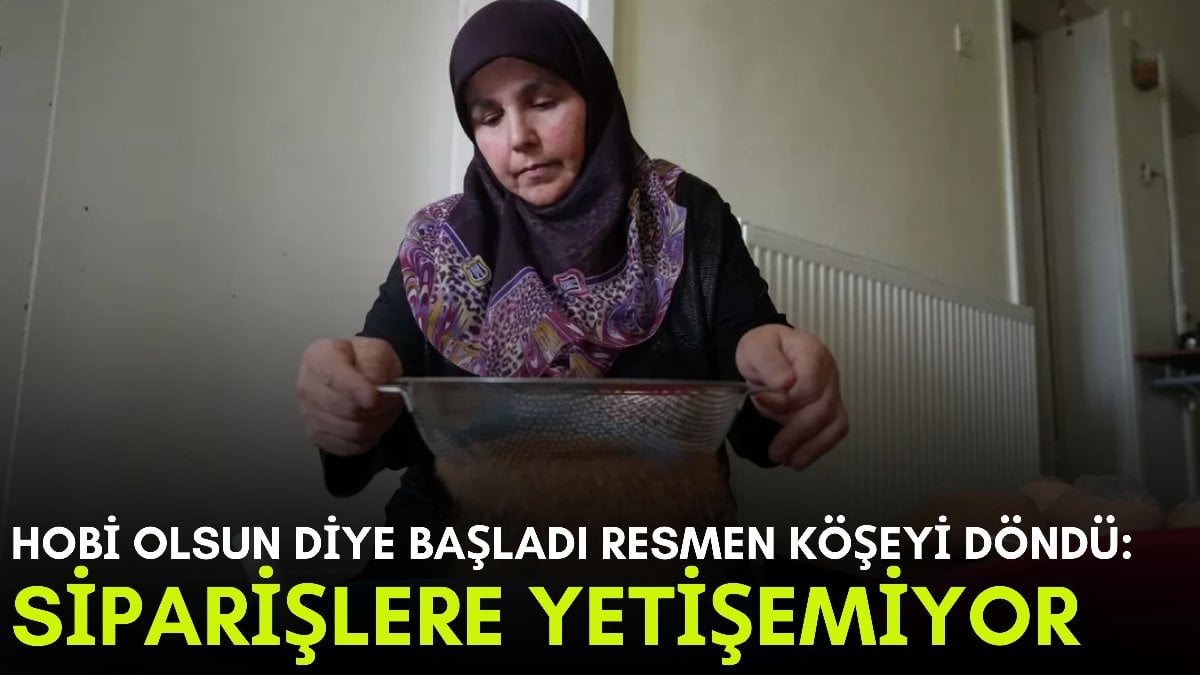 Tescilli üründen evde yapmaya başladı, sosyal medyadan sipariş yağdı! Denemek için başladığı işte şimdi sipariş yetişmiyor