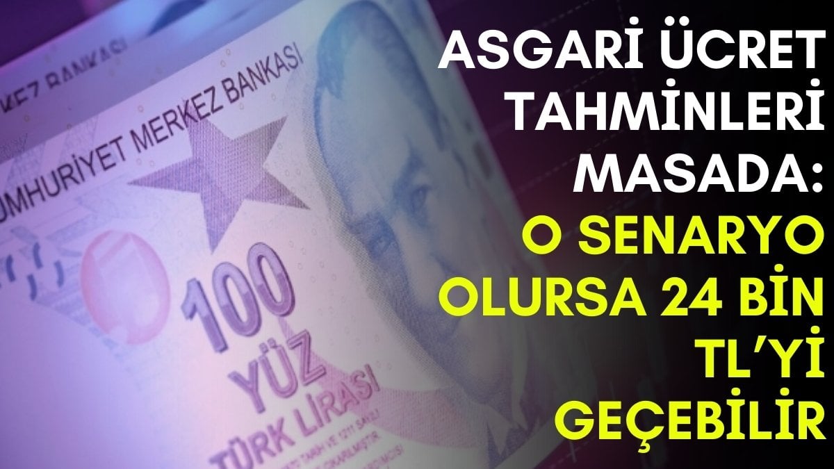 Milyonların gözü asgari ücret zammında! Masadaki rakamlar ortaya çıktı: 24 bin TL’yi geçebilir