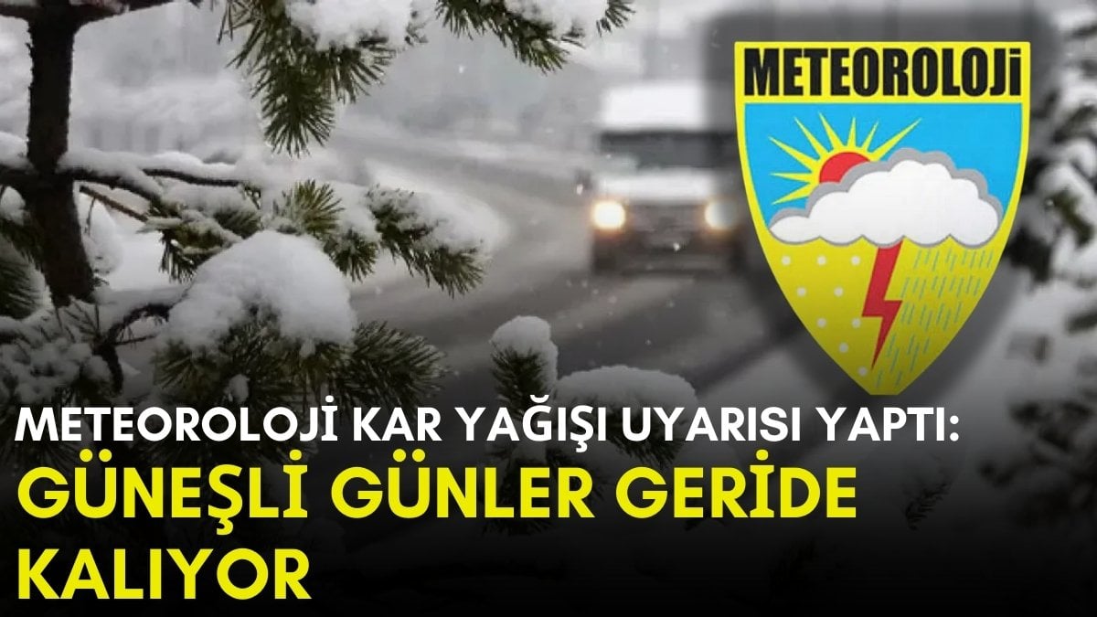 Yarın için kar yağışı uyarısı: Bolu, Karabük, Kastamonu, Ordu, Trabzon, Giresun, Rize, Artvin…