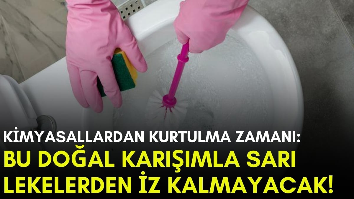 Bunu kullanan çamaşır suyunun yüzüne bakmıyor! Hem daha etkili hem daha sağlıklı: Klozetteki sarı lekelerden iz kalmayacak