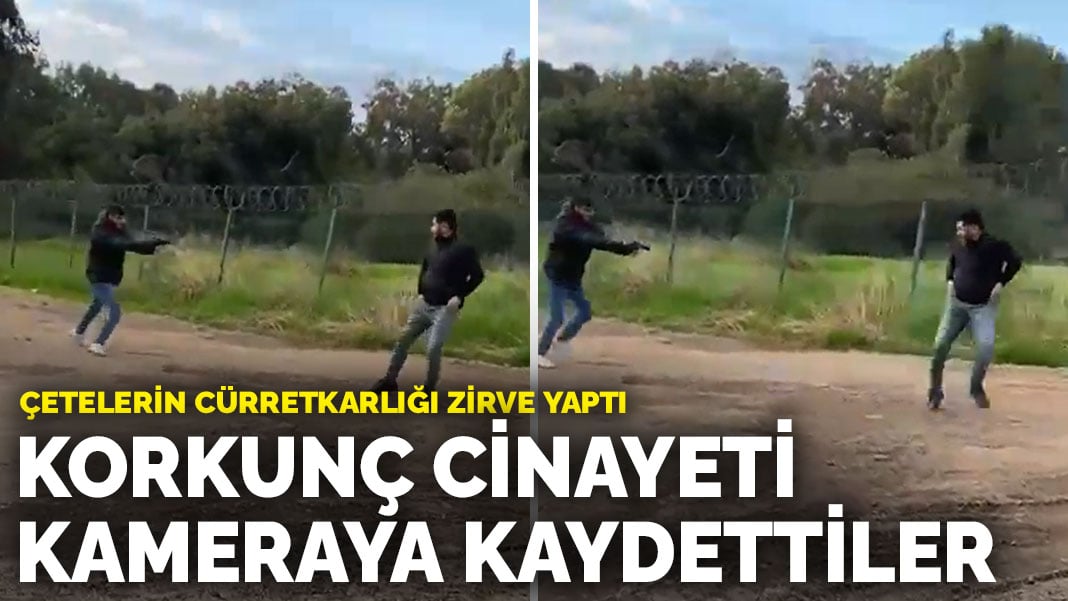 Çetelerin cürretkarlığı zirve yaptı: Korkunç cinayeti kameraya kaydettiler