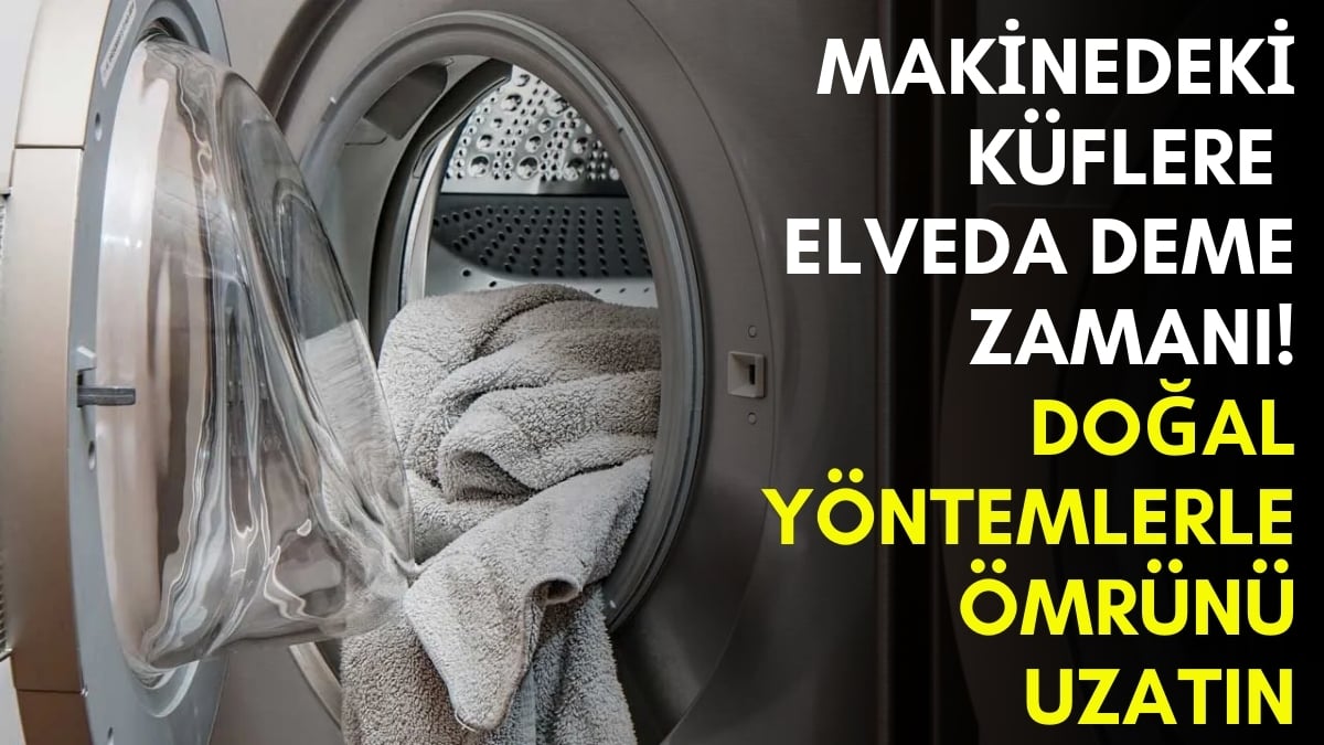 Beyaz eşyaları yenilemek tarihe karışacak! Doğal yöntemlerle hem kötü kokuları temizleyin hem makinenin ömrünü uzatın