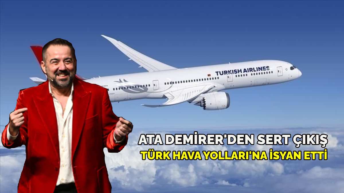 Ata Demirer’den Türk Hava Yolları’na ‘Ağır abi’ tepkisi: “Hakkım olanı almak istiyorum”