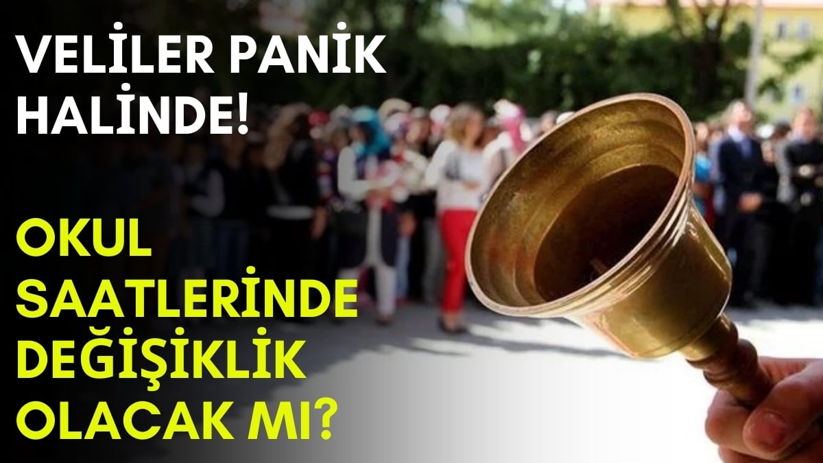 Çalışan anne babalar panikte! Okul giriş çıkış saatleri değişecek mi? Kış saatine geçilmeyince merak konusu oldu