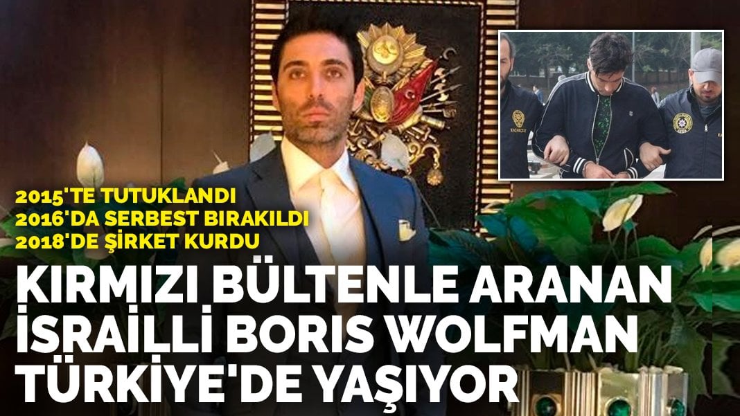 Kırmızı bültenle aranan İsrailli Boris Wolfman Türkiye’de yaşıyor