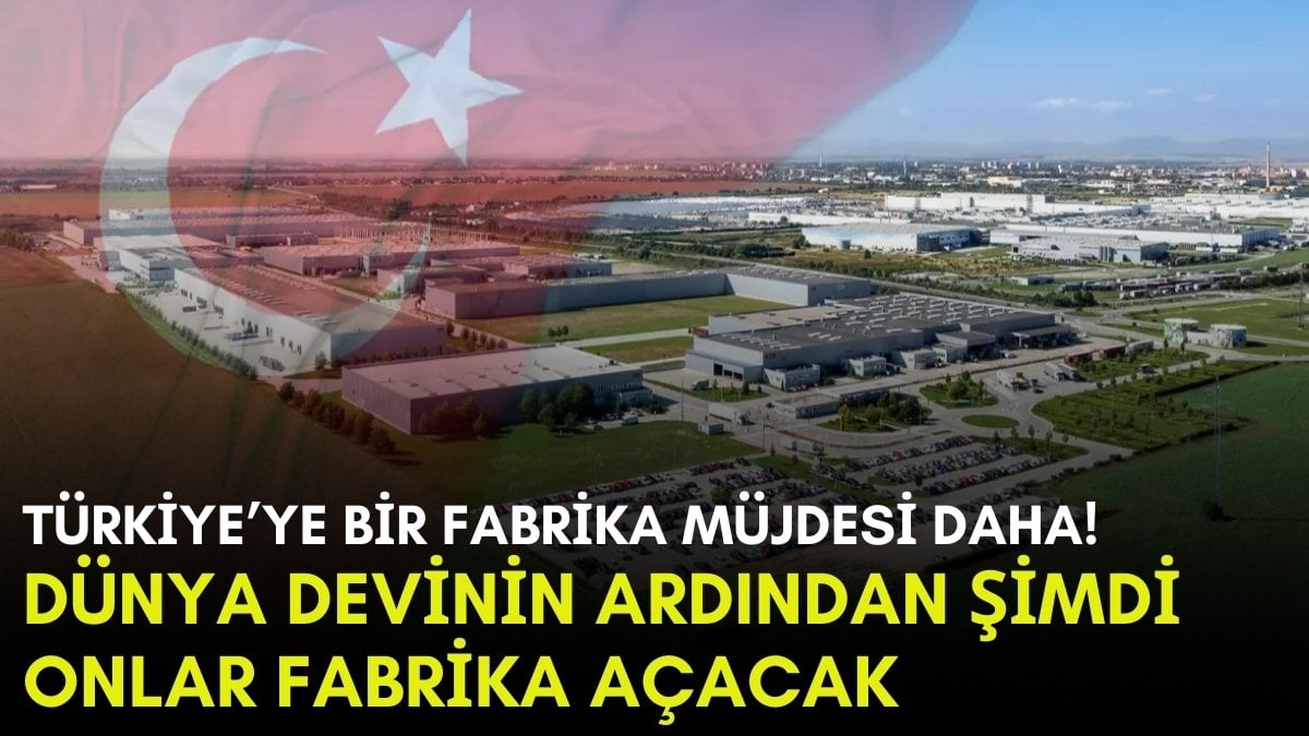 O ilimiz otomotiv merkezi oluyor! Dünyanın en büyüğünün ardından bir dev daha fabrika açacağını duyurdu