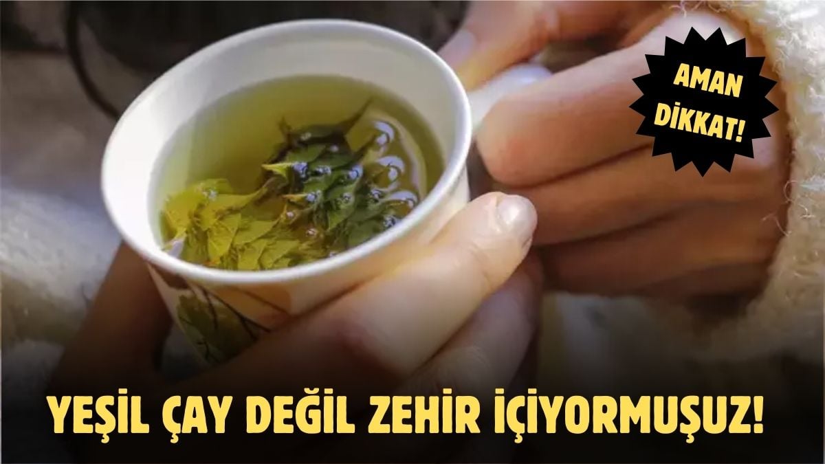 Faydalı diye yudum yudum zehir içmişiz! Elinizi bile sürmeyin: Topraktan yeşil çaya geçtiği ortaya çıktı